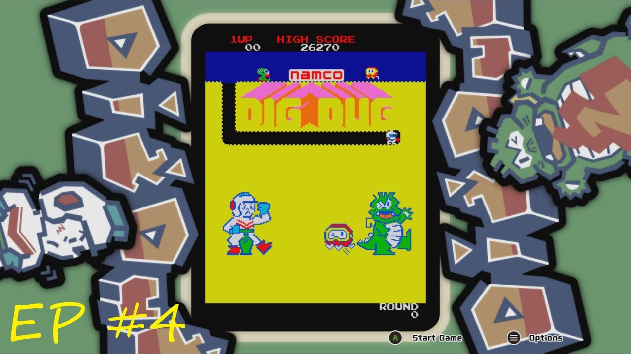 Arcade Series Dig Dug - Episode 4: Rambler & 100% completion