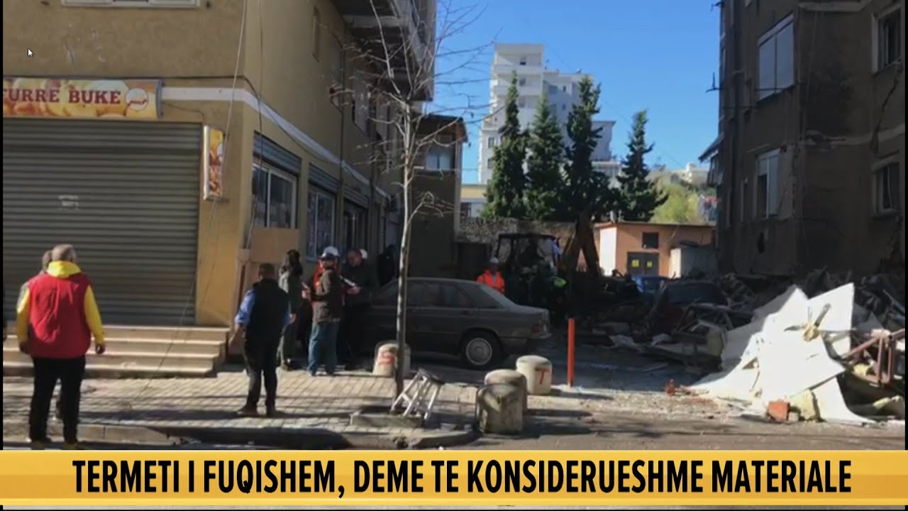 Fundoset nga tërmeti dy kate pallati në Durrës, një çift nën rrënoja i gjallë