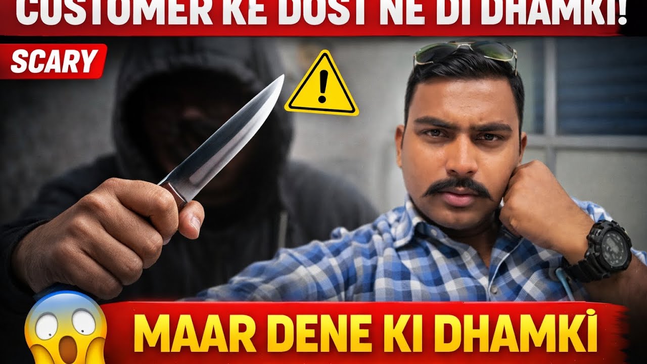 Customer Ke Dost Ne Di Maar Dene Ki Dhamki 😱 | Scary Real 