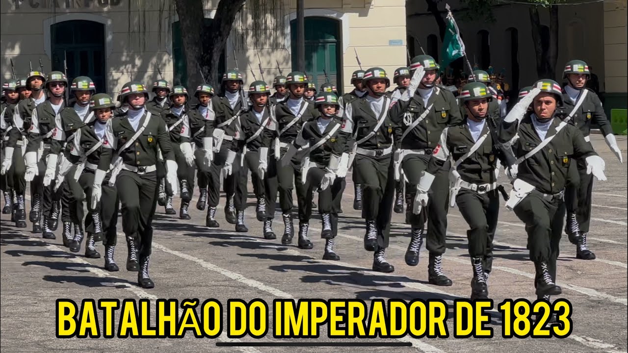 DESFILE DE SOLENIDADE MILITAR AO 202 ANOS DO 1º BATALHÃO DE GUARDAS DO EXÉRCITO BRASILEIRO 🇧🇷