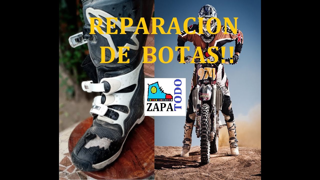 Как отремонтировать мотокросс или эндуро ботинки.