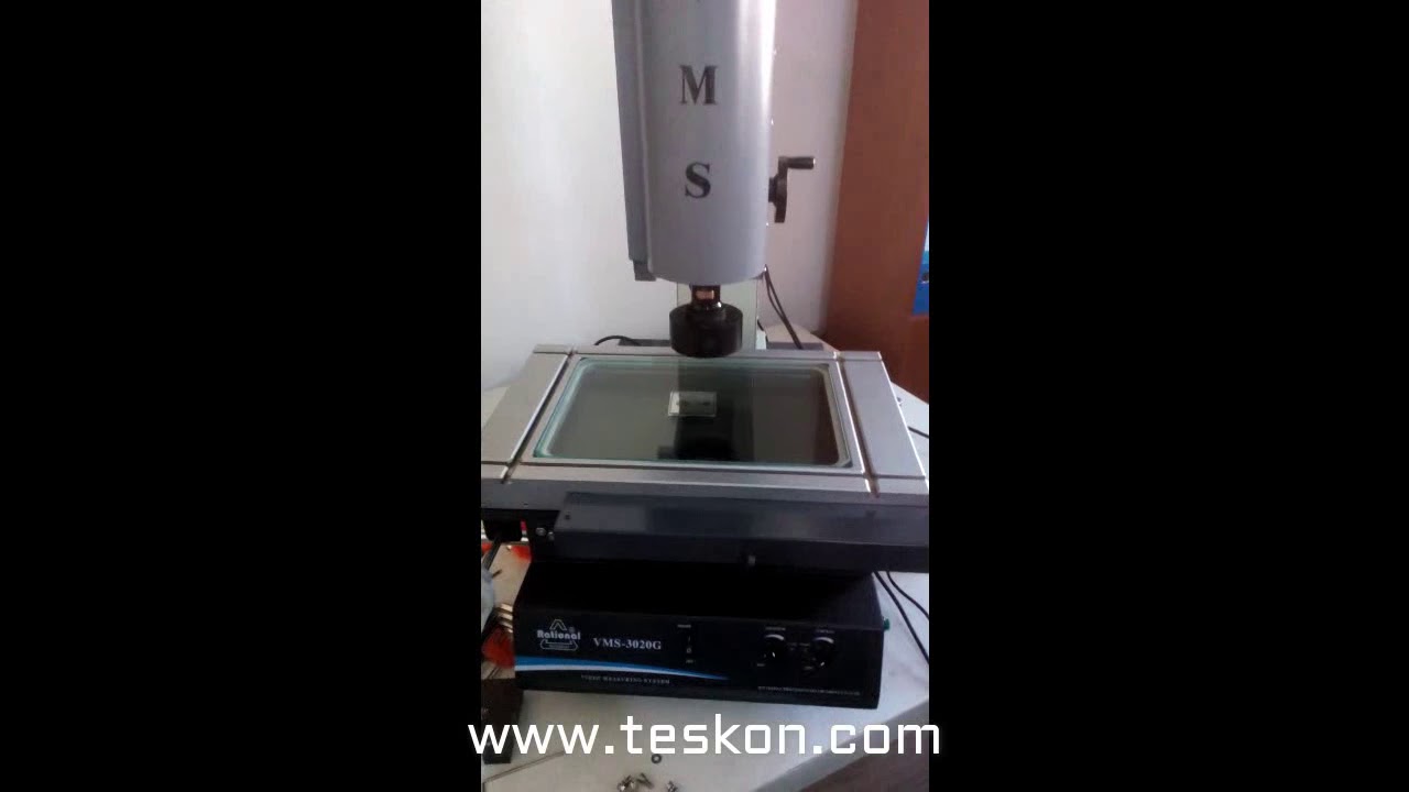 TESKON Video &Ouml;l&ccedil;&uuml;m Cihazı 300x200mm