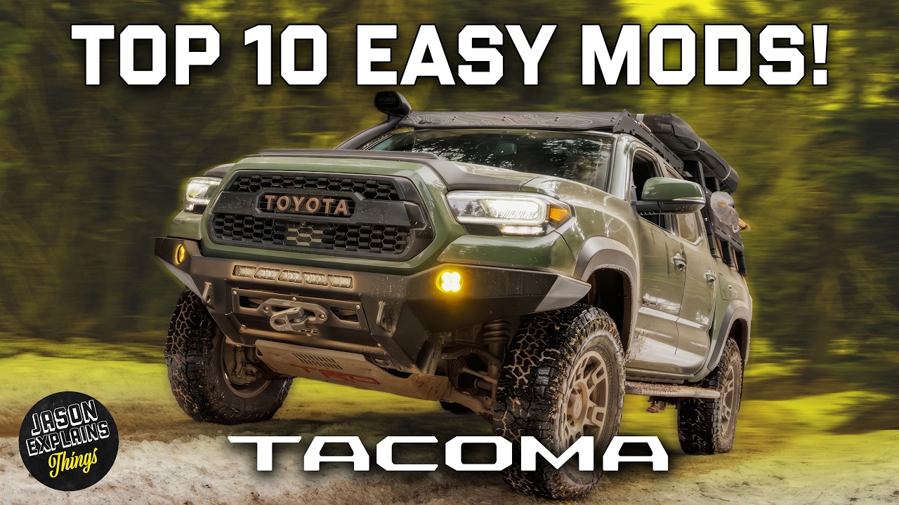TOP TEN Easy 3rd Gen Tacoma Modifications That Are Worth It!