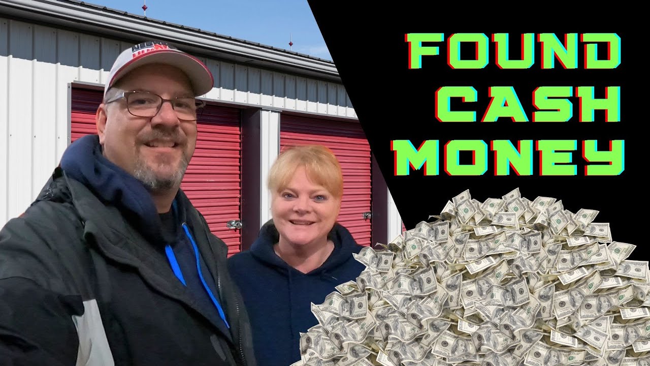 Paid $55 for abandoned storage unit and found everything from CASH to NASTY