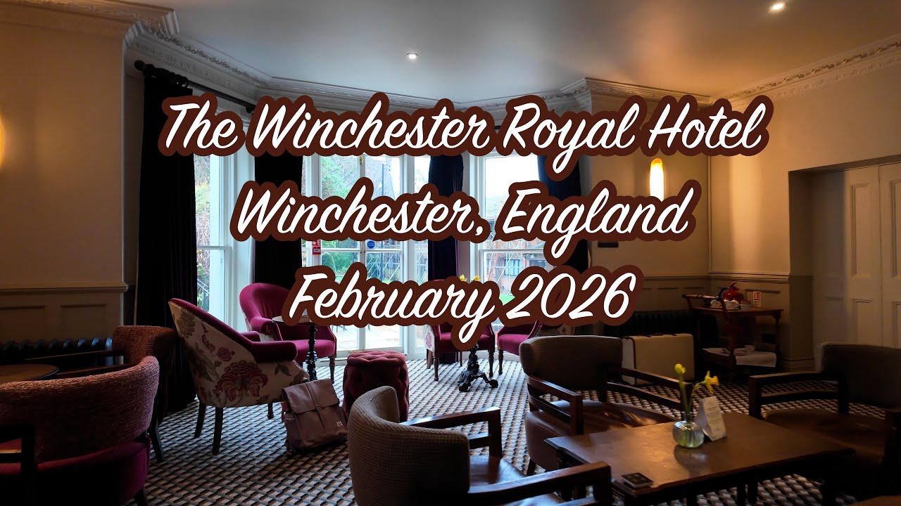 The Winchester Royal Hotel | hotel tour | room tour | food options