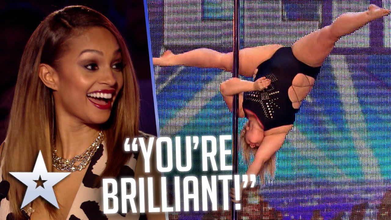 Emma Haslam and her body-positive pole dancing! | Audition | BGT Series 8