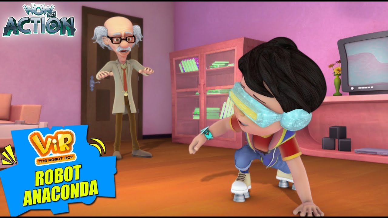 Vir The Robot Boy New Episodes | Robot Anaconda | Hindi Kahani | Wow Kidz Action