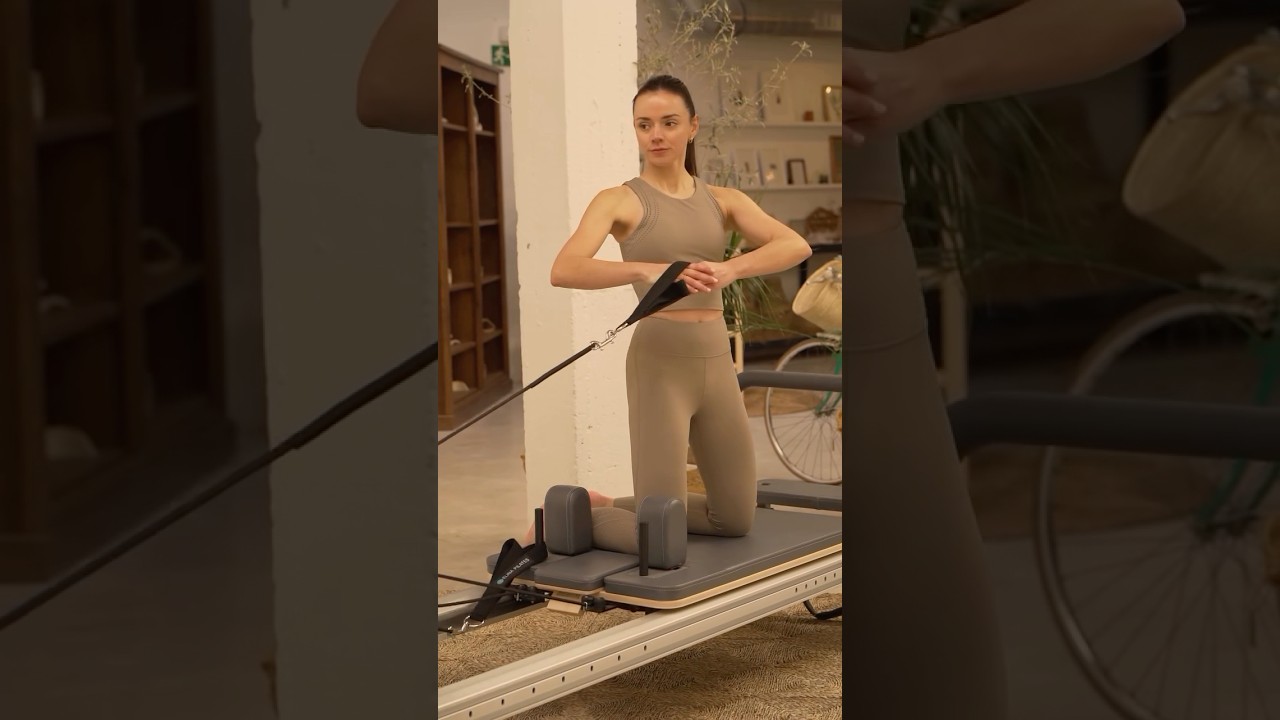 A high-quality pilates reformer ✨ #pilates #pilatesreformer #yoga #fitness #pilateslovers #workout