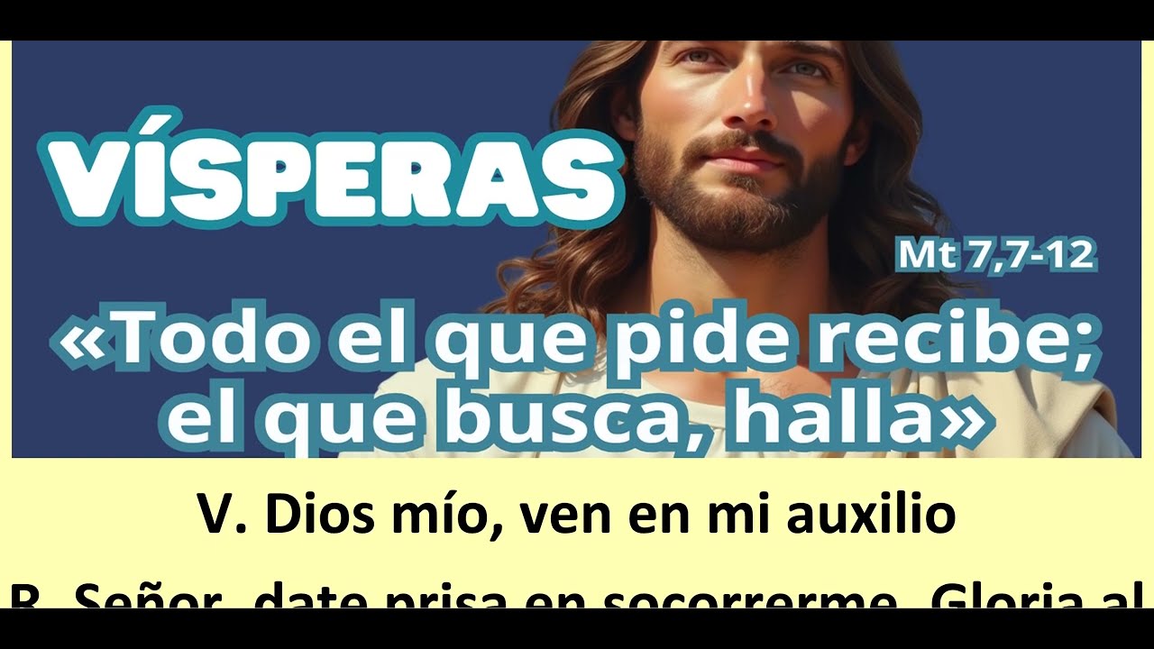 VÍSPERAS  Jueves 26 de Febrero de 2026