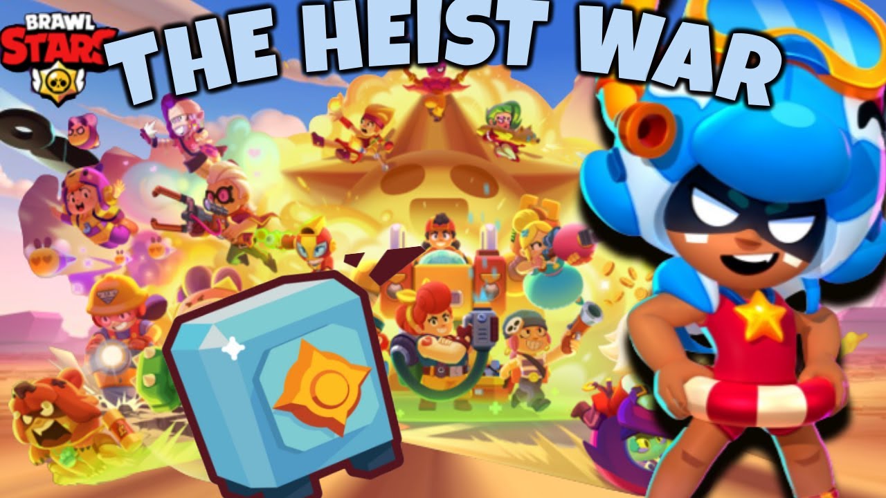 THE HEIST WAR but Nita is INSANE: Brawl Stars