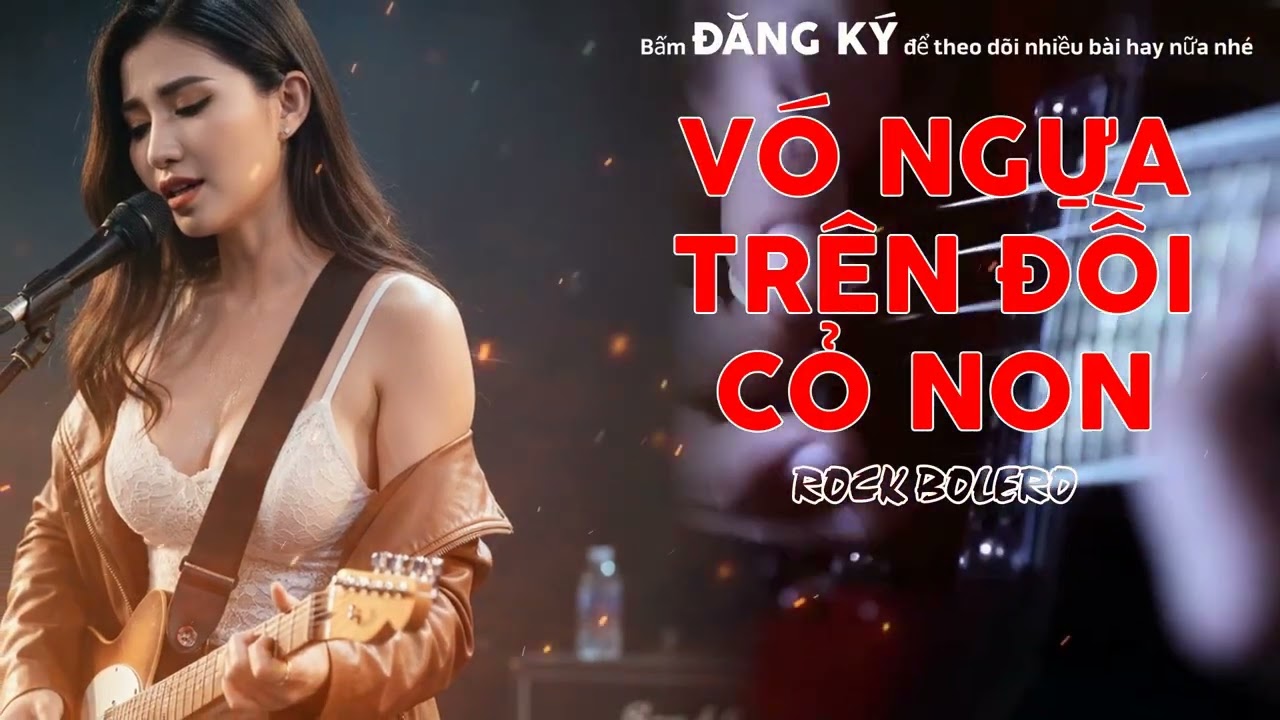 Vó Ngựa Trên Đồi Cỏ Non (Metal Rock Version) - Bolero Rock Cực Cháy | Metal Rock Bolero
