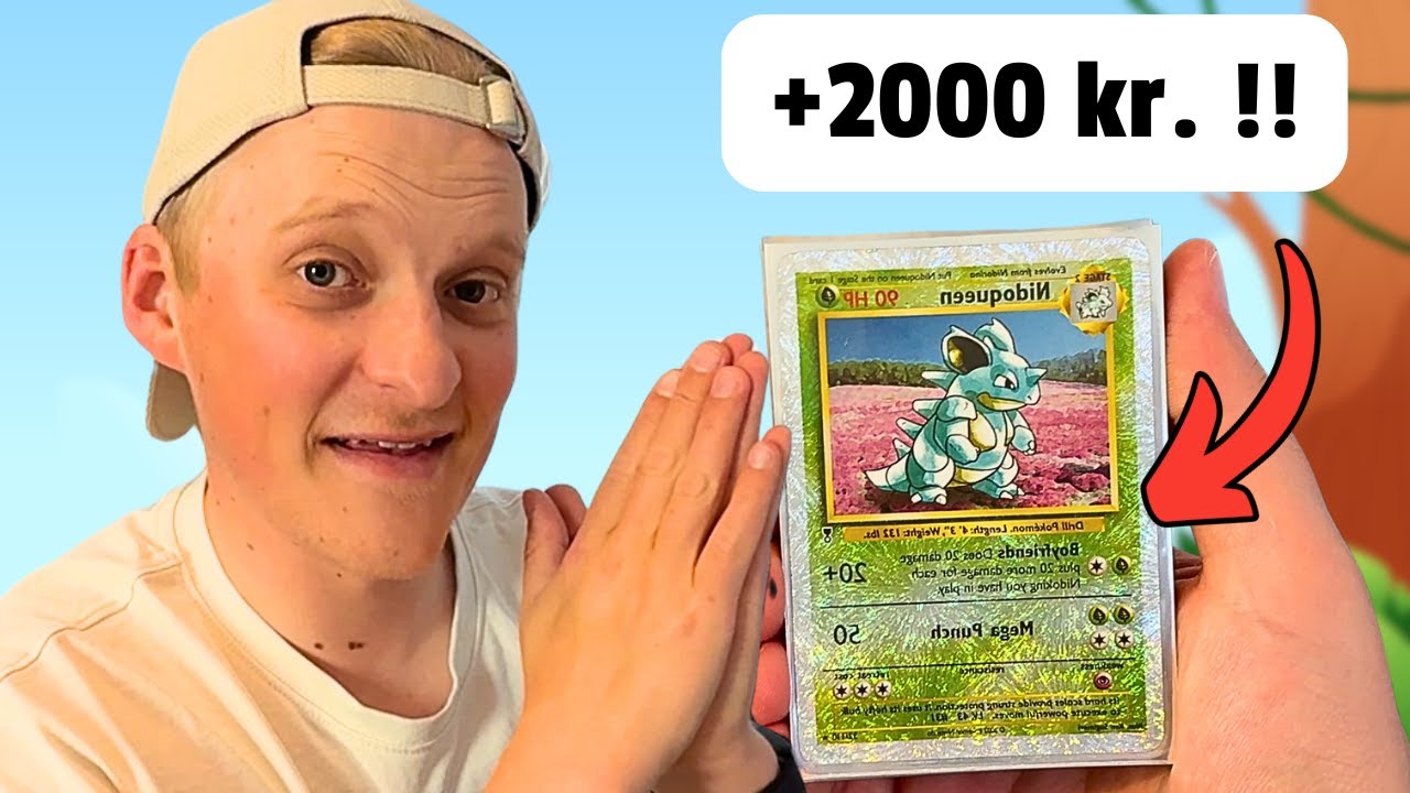 FØLGER SENDER MIG PAKKE MED POKEMON GULD!