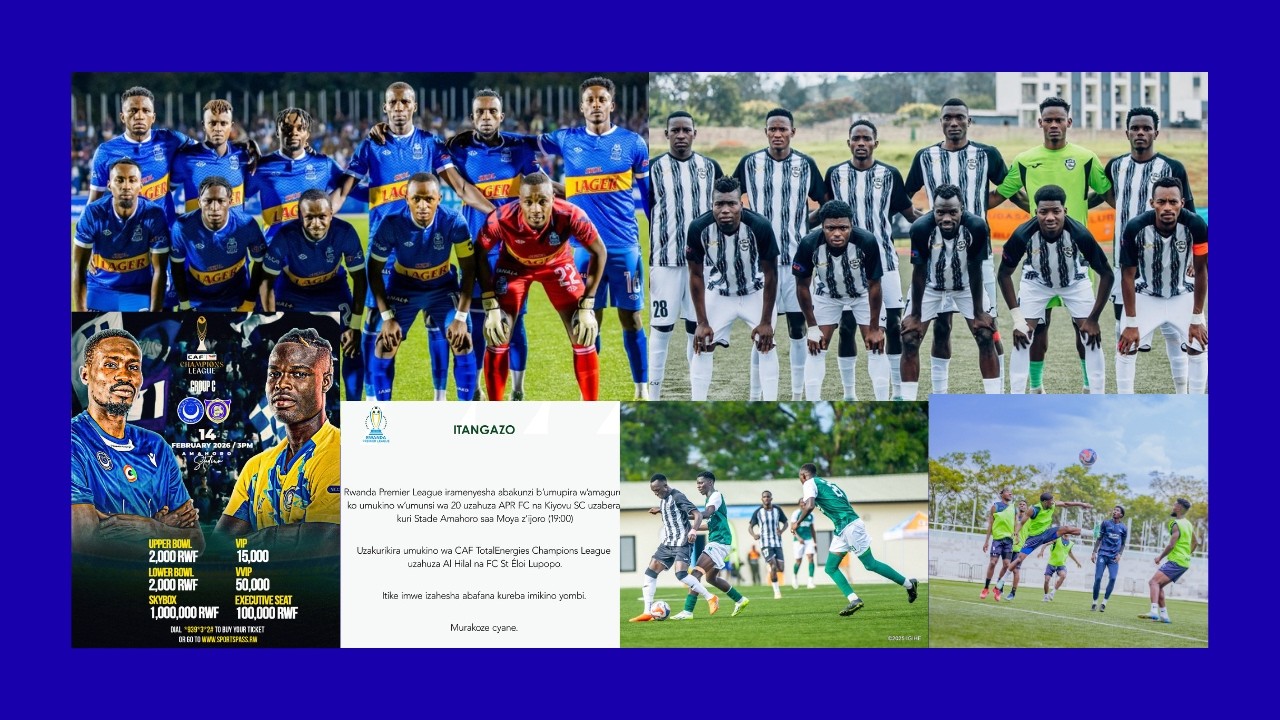 🔴ISANGO SPORTS TV:RAYON SPORTS YAKANIYE GUTSINDA POLICE/APR NA KIYOVU MU MAHORO/AL HILAL NA LUPOPO
