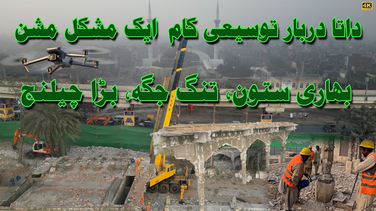What's Replacing Bhatti Chowk and Data Darbar? Lahore's Future Uncovered (4K Drone)