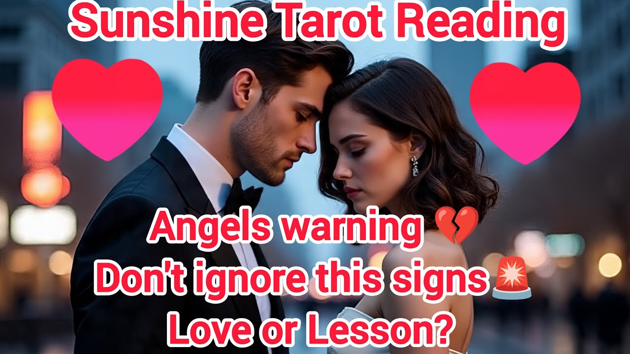 Love Angels Warning 💔 | Stay Optimistic or Walk Away? | Tamil Love Reading