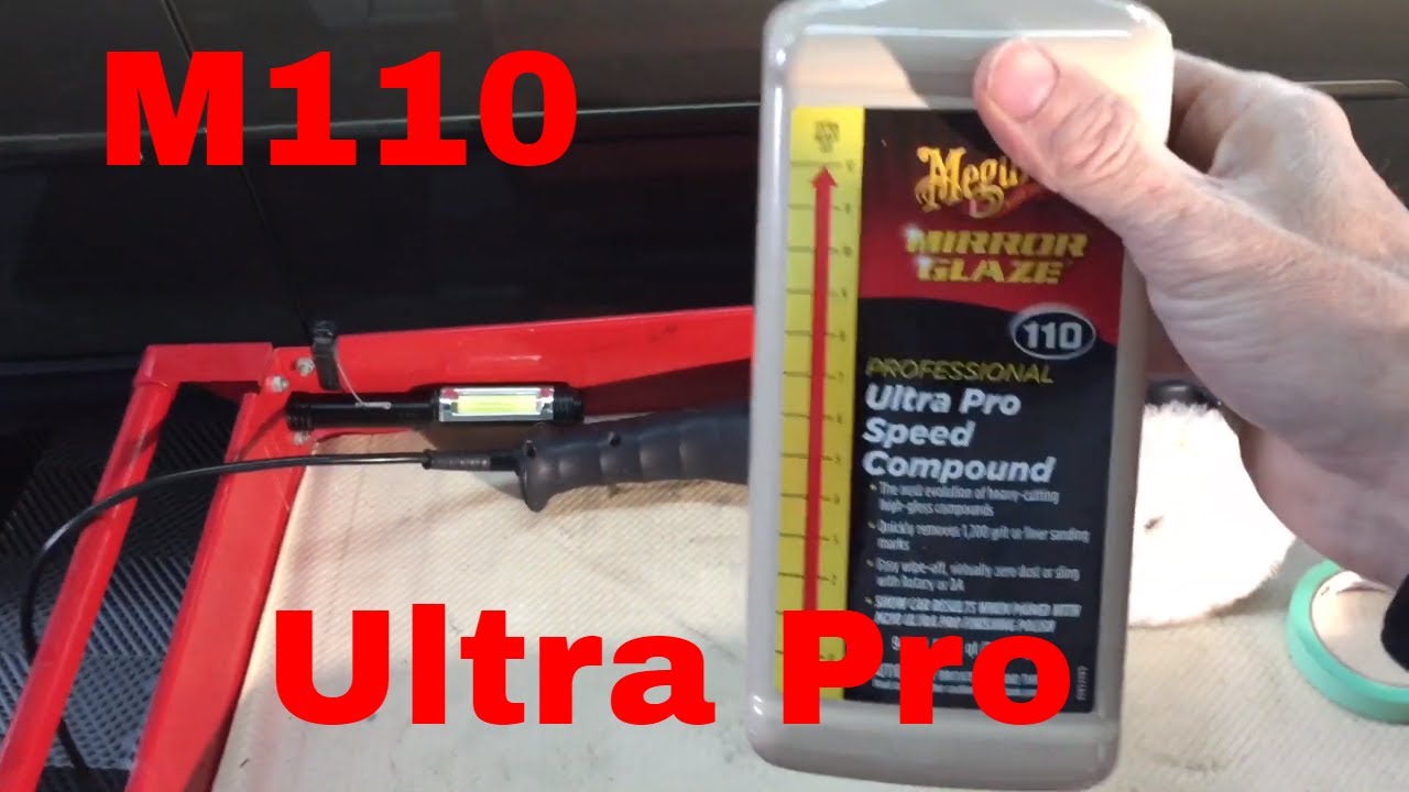 Meguiar's Ultra Pro Speed ​​Compound M110!