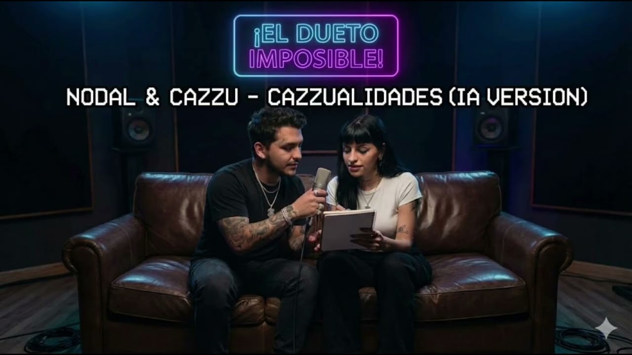Christian Nodal & Cazzu - CAZZUALIDADES (Dueto Oficial en el Multiverso IA) | Versos Alternos