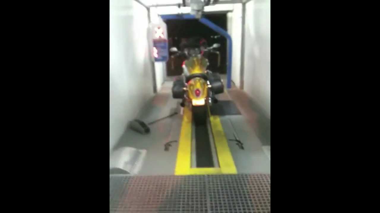 Automatic Touchless Motorcycle Washing, Hands Free Cleaning!