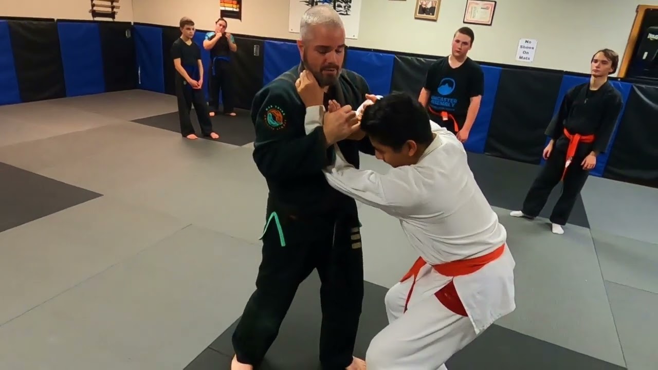 Defending off a front Chock