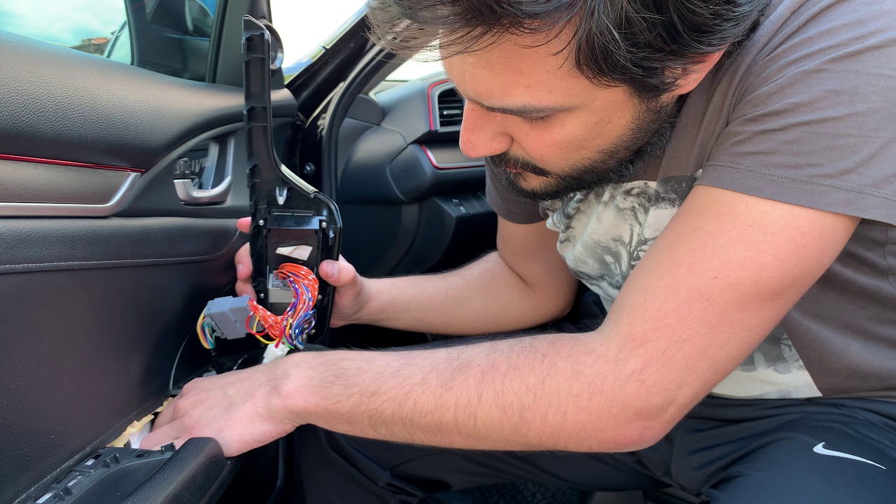 Cam Ayna Sunroof Modül Montajı | Honda Civic FC5 (10th Gen)