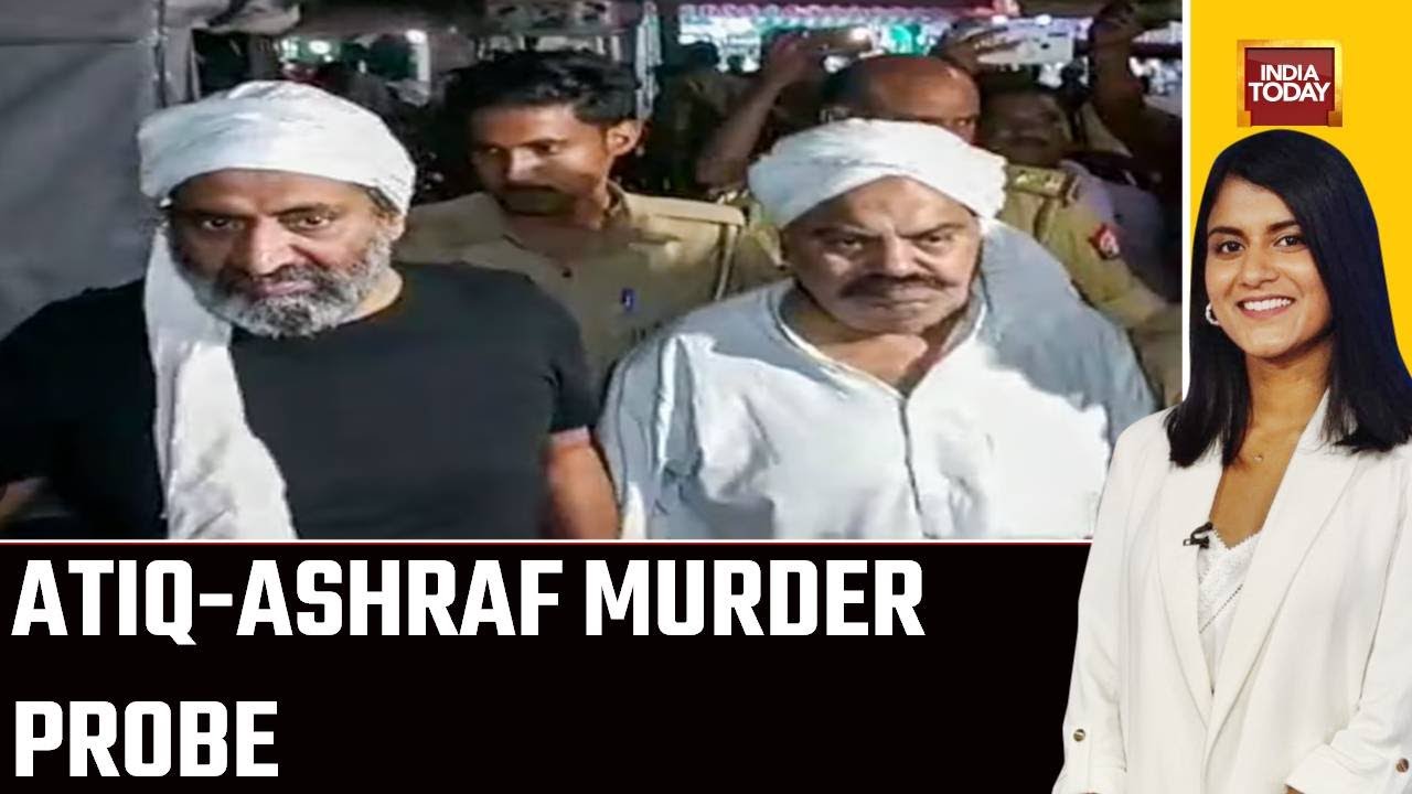 BJP Lashes Out On Congress' Glorifying Remarks On Atiq | Cops Replay 'Atiq-Ashraf' Murder Scene