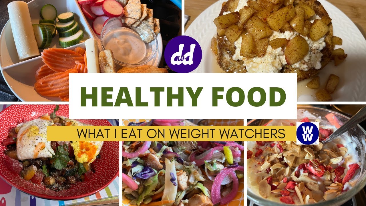 What I Eat in a day on Weight Watchers Diabetic Plan 28 points a day | Weight Watches Healthy Eating