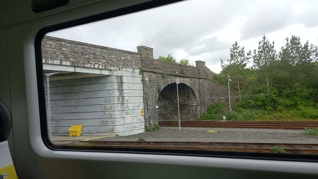 Arriving into Drogheda onboard the 09.10 Dublin Connolly-Drogheda train.