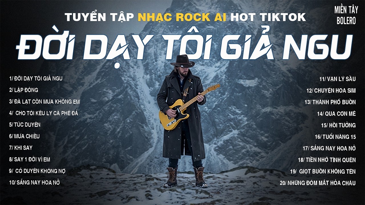 Nghe Là Nghiện | LẬP ĐÔNG - ĐỜI DẠY TÔI GIẢ NGU - ROCK | Trời vội làm gió lập đông lá kia thay màu