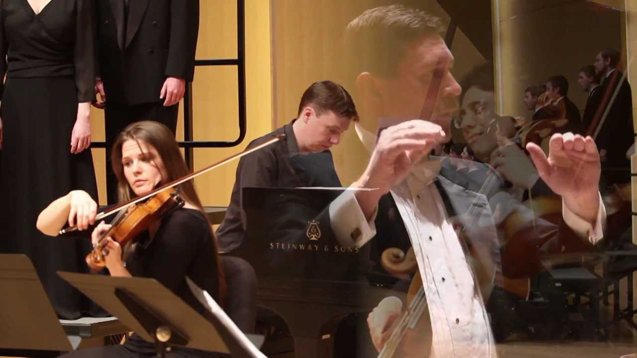 Ola Gjeilo with the CWU Chamber Choir: The Ground - In the Moment (3 of 4)