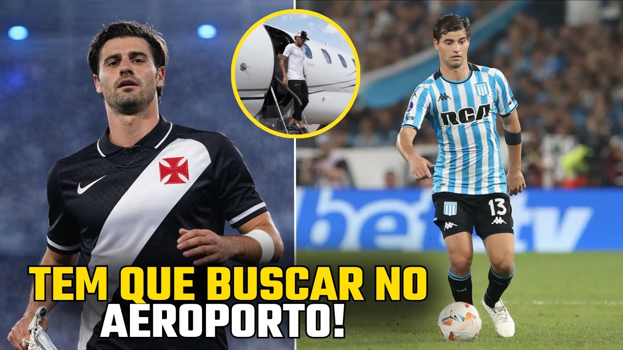 COMO JOGA SANTIAGO SOSA POSSÍVEL REFORÇO DO VASCO PARA 2026!