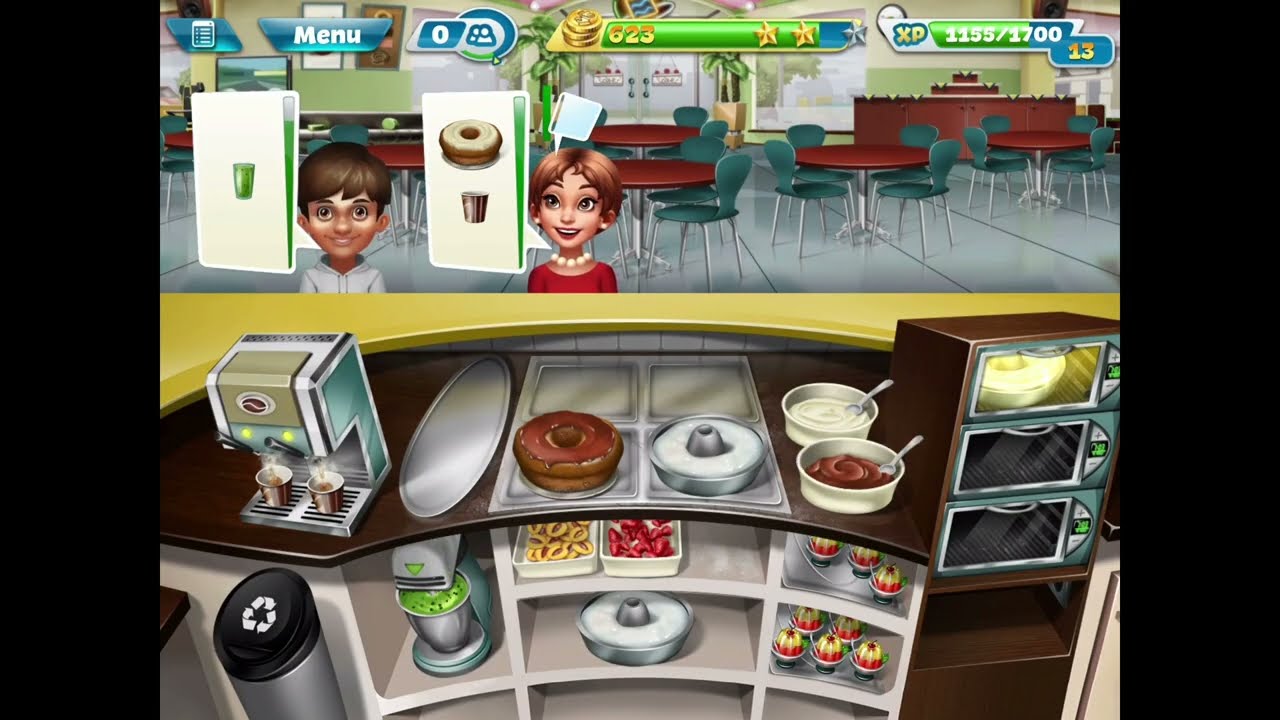 Cooking Fever (Old Version) | Episode #6 - Bakery (Levels 14-19)
