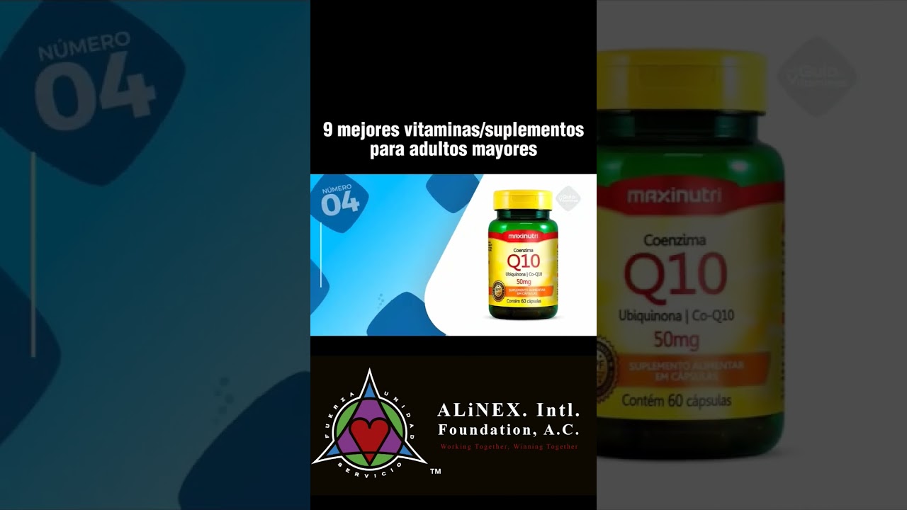 Estas son las 9 mejores vitaminas/suplementos para adultos mayores #salud