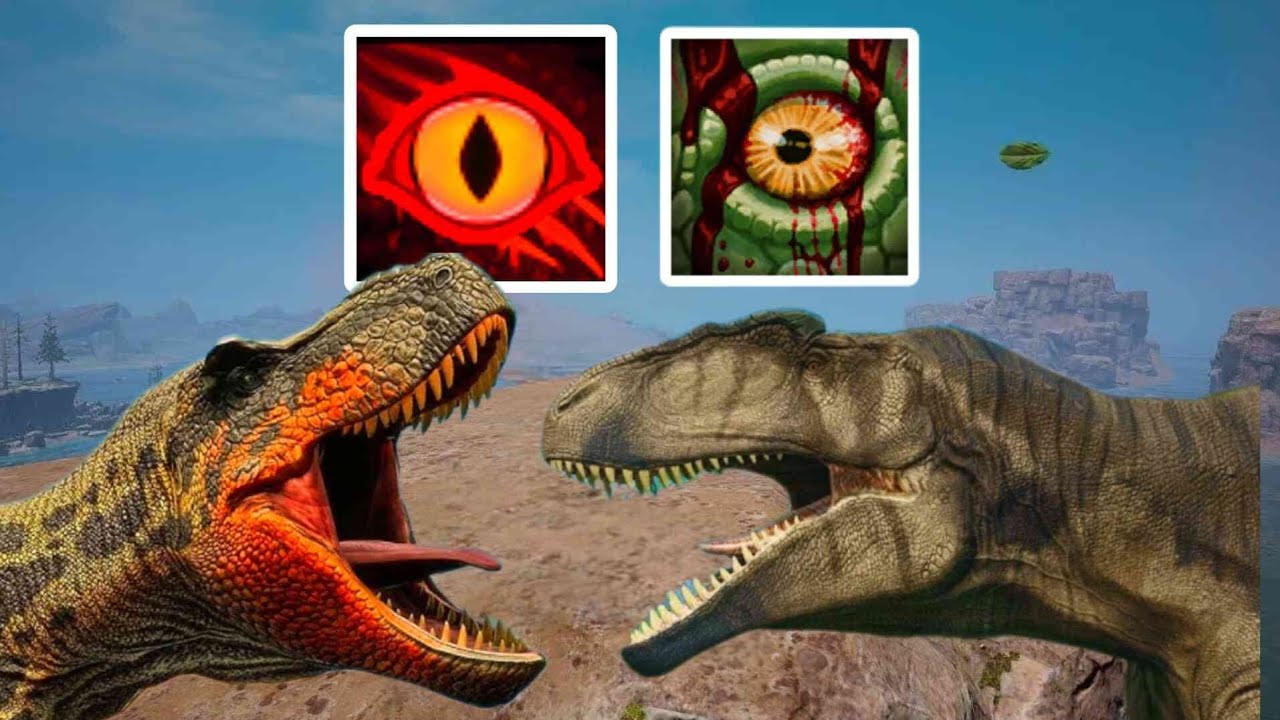 Path Of Titans: This is how to DESTROY a Rex on Carcharadontosaurus | Combat Guide |