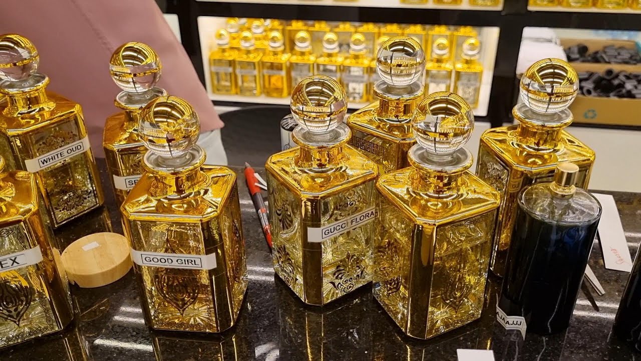 Dubai  Perfume making at Oudex,Meena Bazaar