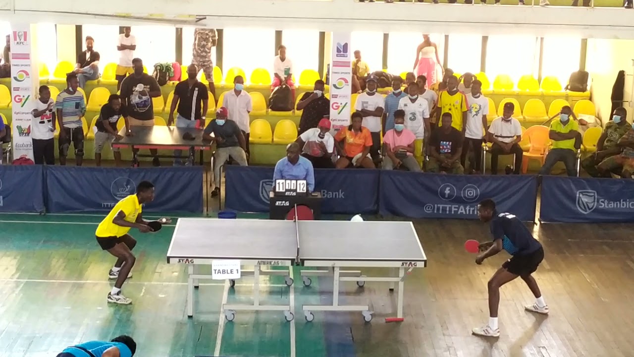 Ghana Table Tennis - Derek Abrefa Vs Emmanuel Ofori | Group Stage Grandmaster Championship