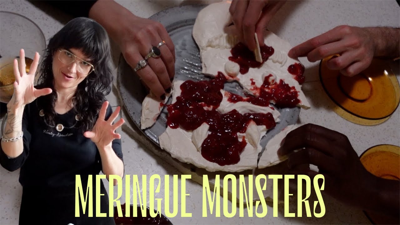 Meringue Monsters - I Bet They Didn't Teach You This In Culinary School