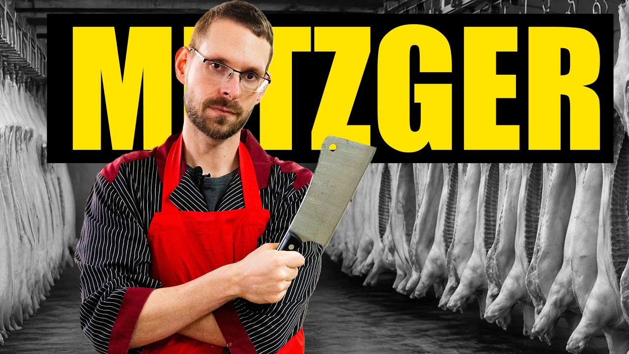 Ein Tag als Metzger, so hart ist der Job wirklich | echte Arbeit