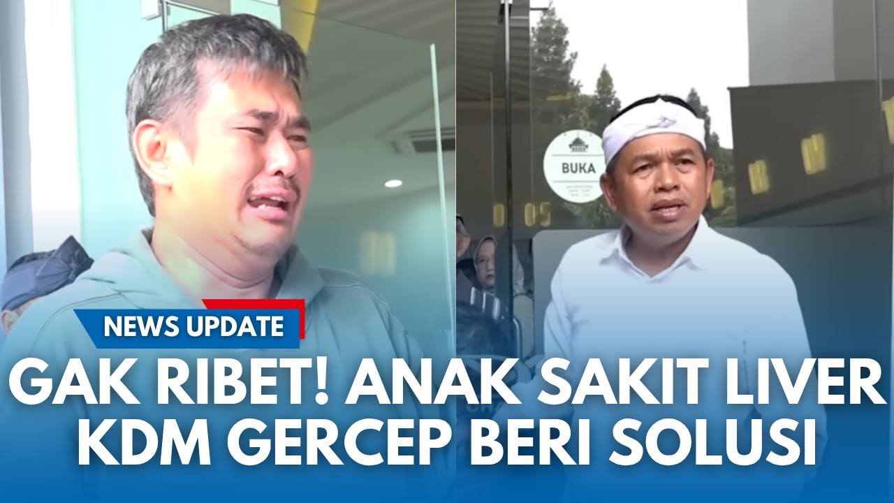 KDM BIKIN MEWEK WARGA! Beri Bantuan Seorang Ayah Yang Anaknya Sakit Keras, Gubernur Paling Sat-Set