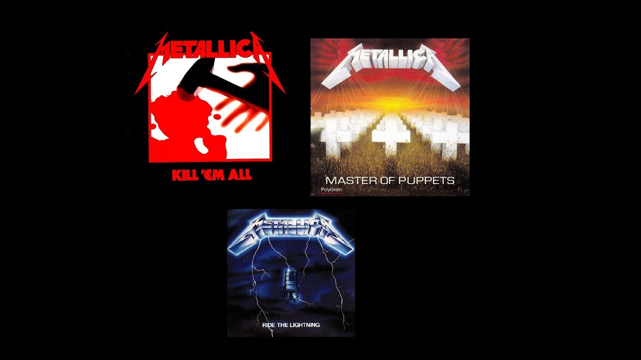 Metallica 3 Albuns: Kill / Ride / Master
