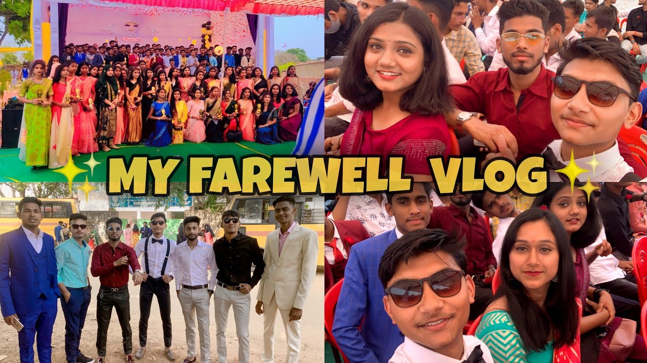 MY FAREWELL DAY 🔥| VLOG-5✨ | 13-4-2022(Wednesday)   📍Oxbridge School Ranchi #vlog#farewell