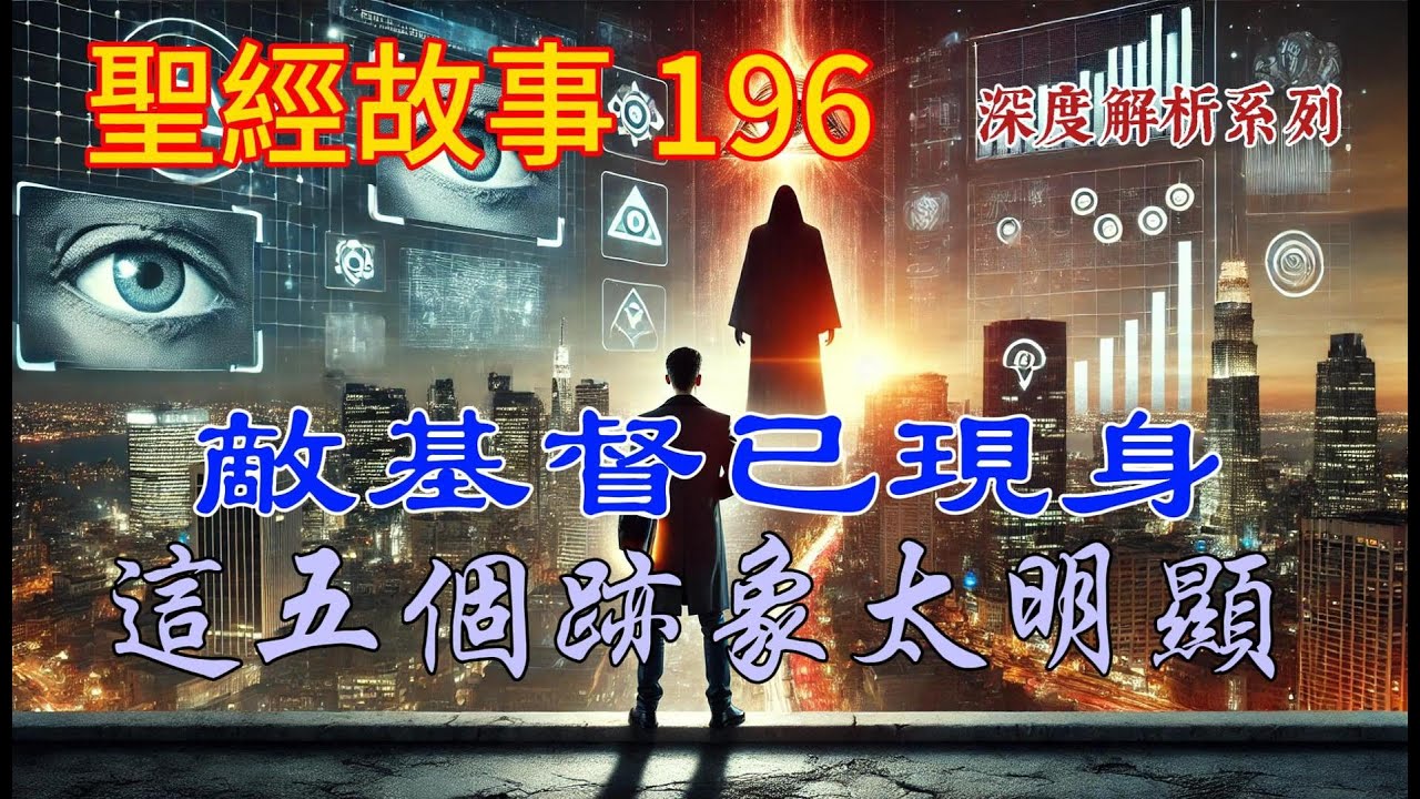 敵基督已現身，這五個跡象太明顯。敵基督如何用和平與科技建立統治？ 【#聖經故事/#圣经故事 第196期】