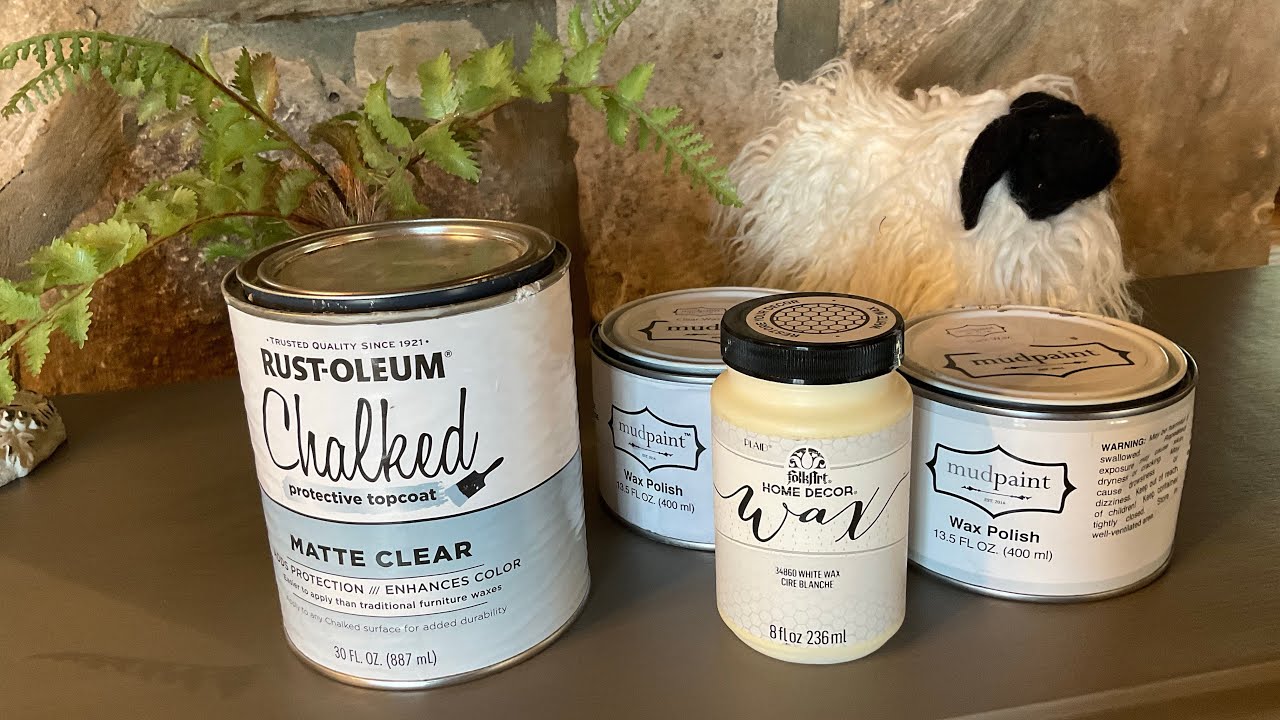 How to Choose a Topcoat For Chalk Painted Furniture