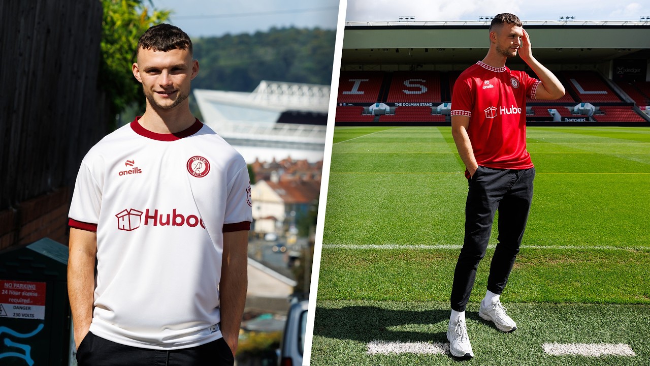 Luke McNally's first day at Bristol City! ✍️ Robins Uncut 106