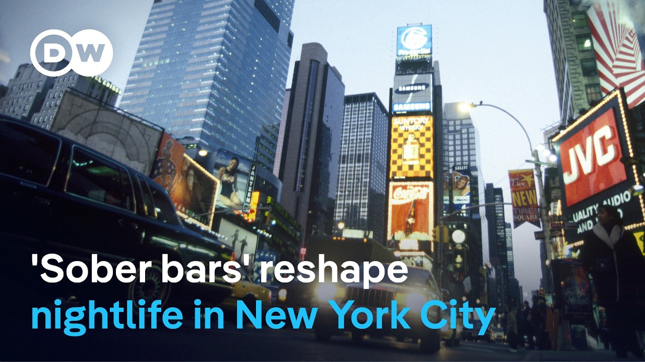 'Sober bars' on the rise as US alcohol consumption falls | DW News