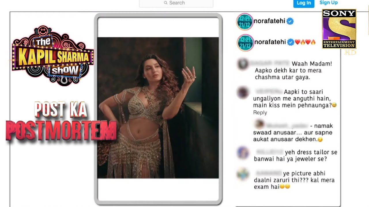Nora की यह Picture देख Fan का उतर गया चश्मा | The Kapil Sharma Show Season 2 | Post Ka Postmortem