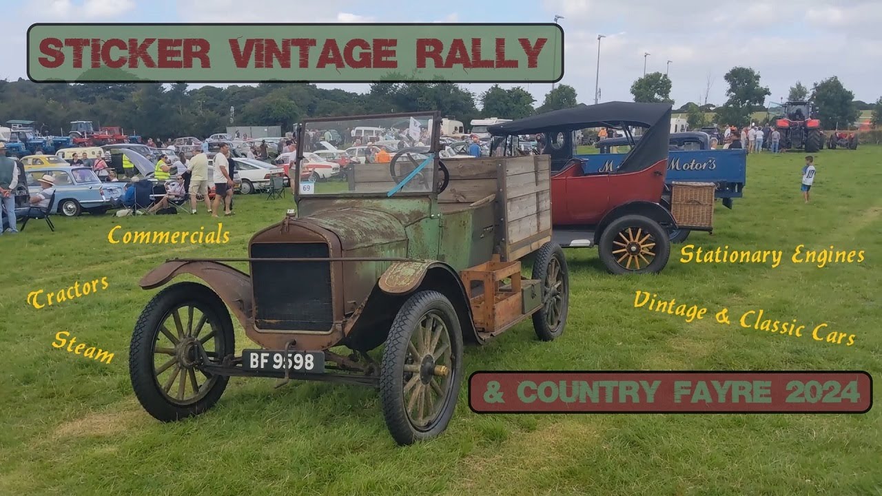 Sticker Vintage Rally & Country Fayre 2024