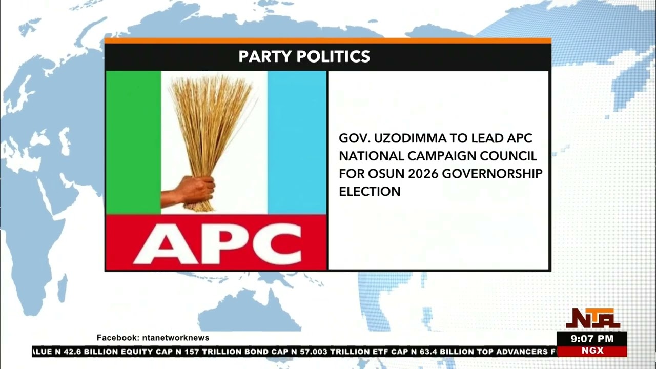 Osun 2026: Uzodimma Chairs APC's High-Powered Council