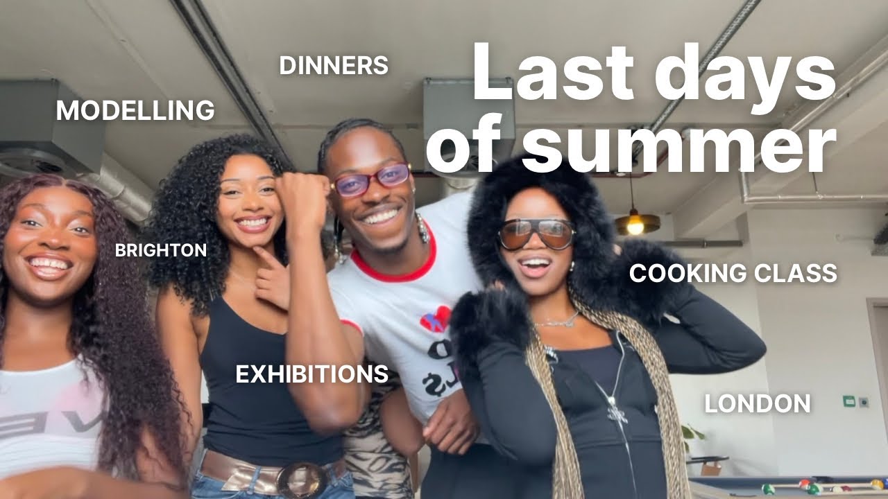 SUMMER VLOG | my first shoot, dinners, Gabriel Moses, cooking class, and more!