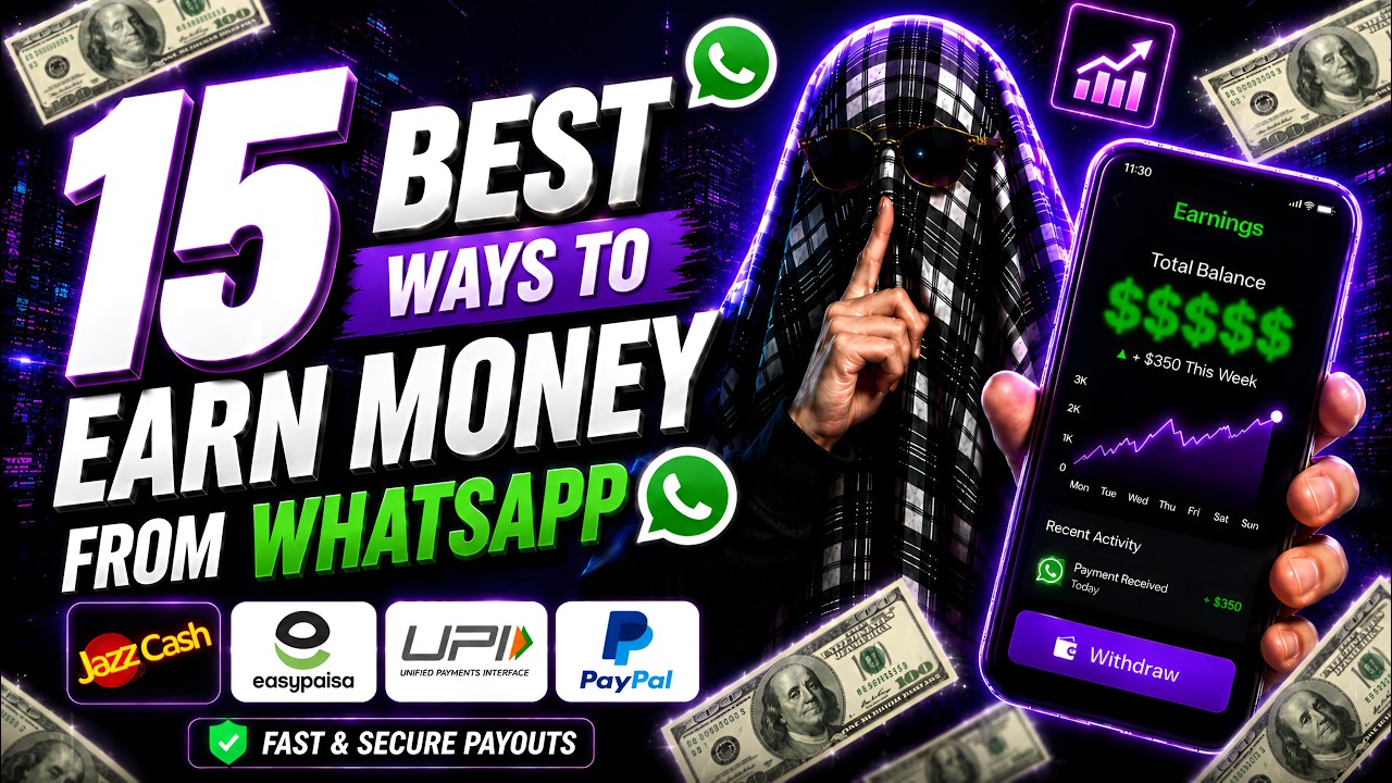 🔥 15 Best Ways to Earn Money from WhatsApp in 2026 (No Fake Promises)