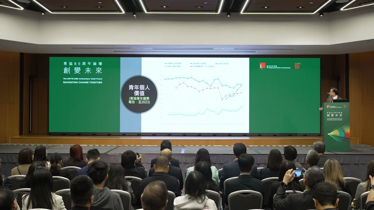 「青協65周年論壇：創變未來」轉變世代中的青年（張炳良教授）